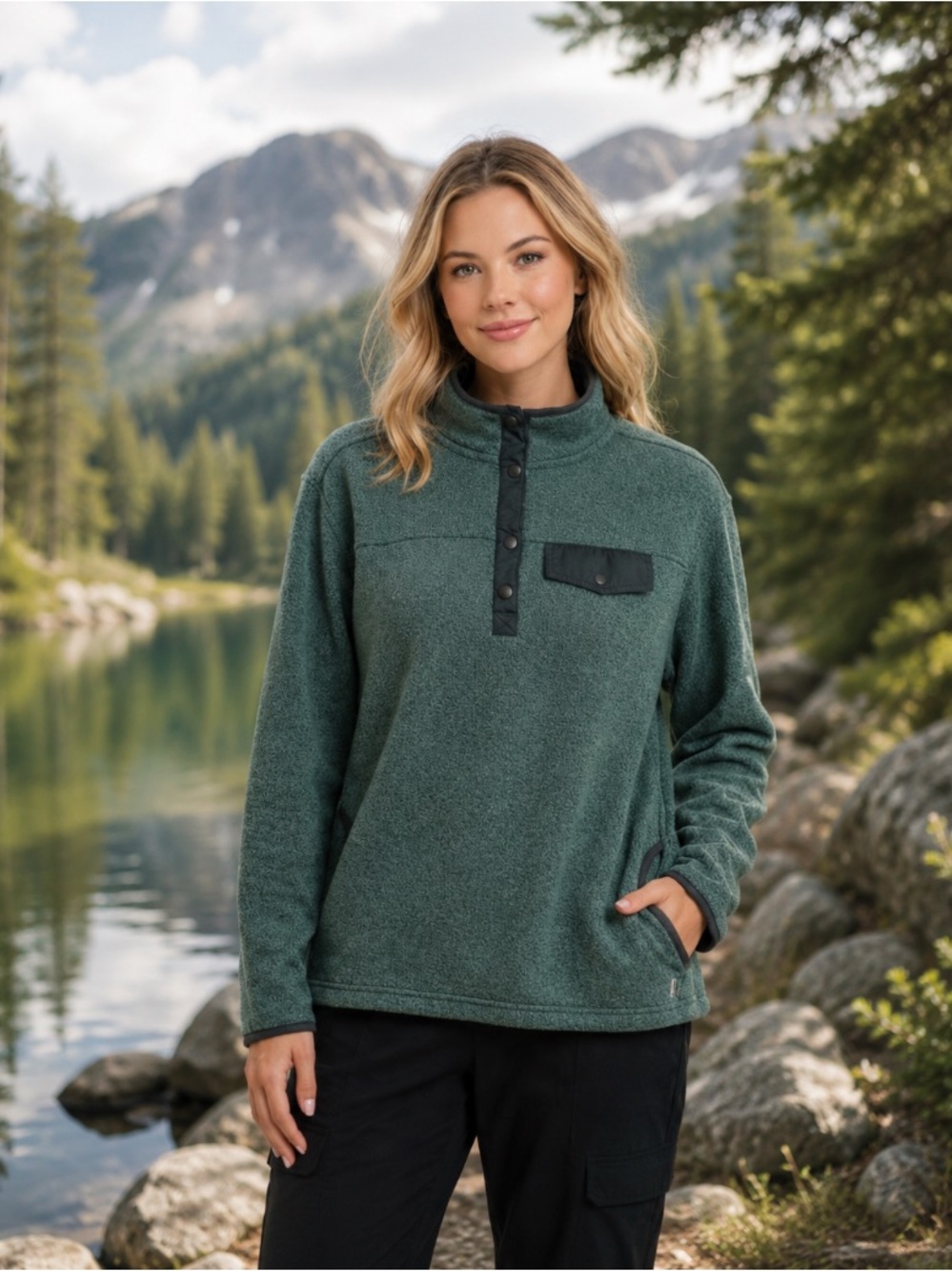 Eddie Bauer Fleece Pullover